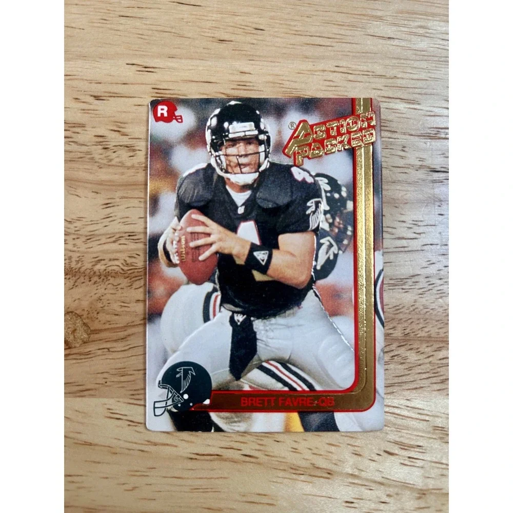1991 Action Packed Rookie Update - Brett Favre #21 (RC)